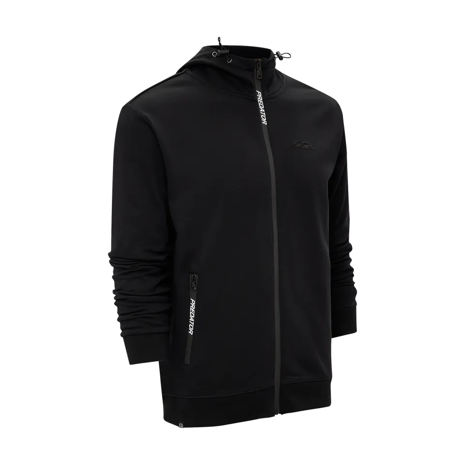 predator-veste-zipp-e-noire-coupe-d-contract-e-unisexe image 1