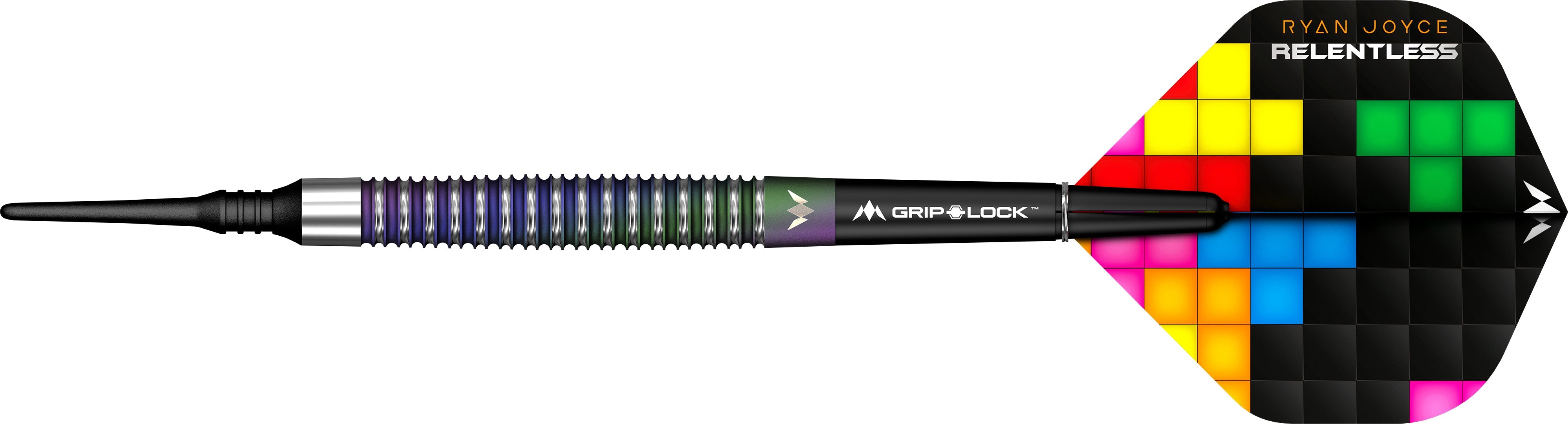 mission-darts-ryan-joyce-relentless-pvd-coral-21g-soft-tip-fl-chettes-pointe-sou image 2