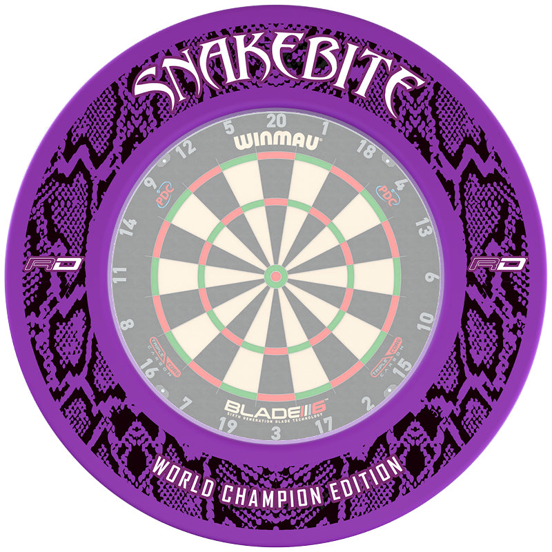 red-dragon-peter-wright-snakebite-world-champion-edition-entourage-de-cible image 2