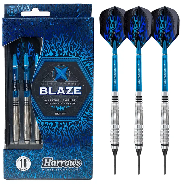 harrows-blaze-style-a-fl-chettes-pointe-souple-tungst-ne image 1