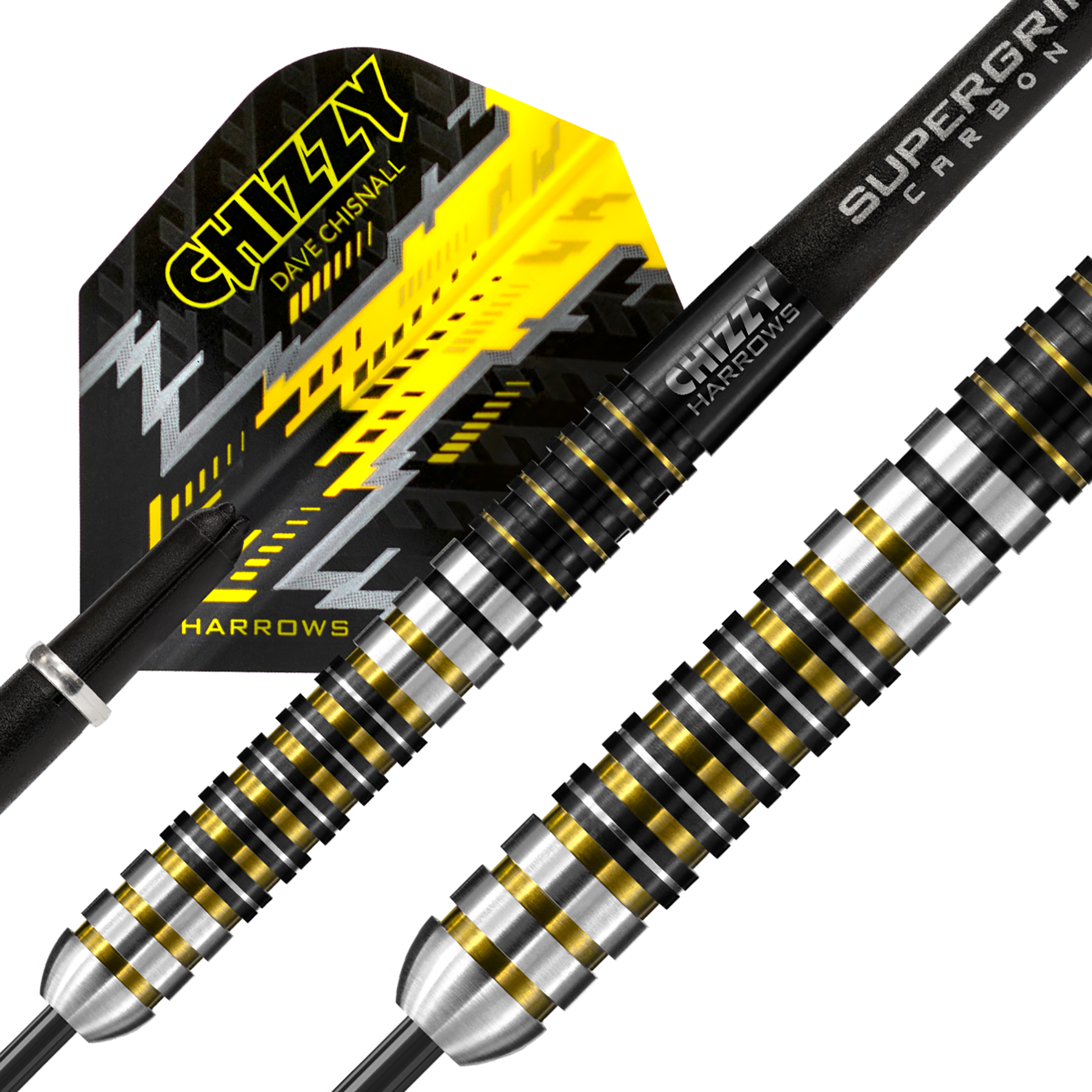 harrows-chizzy-90-fl-chettes-pointe-acier-dave-chisnall image 3