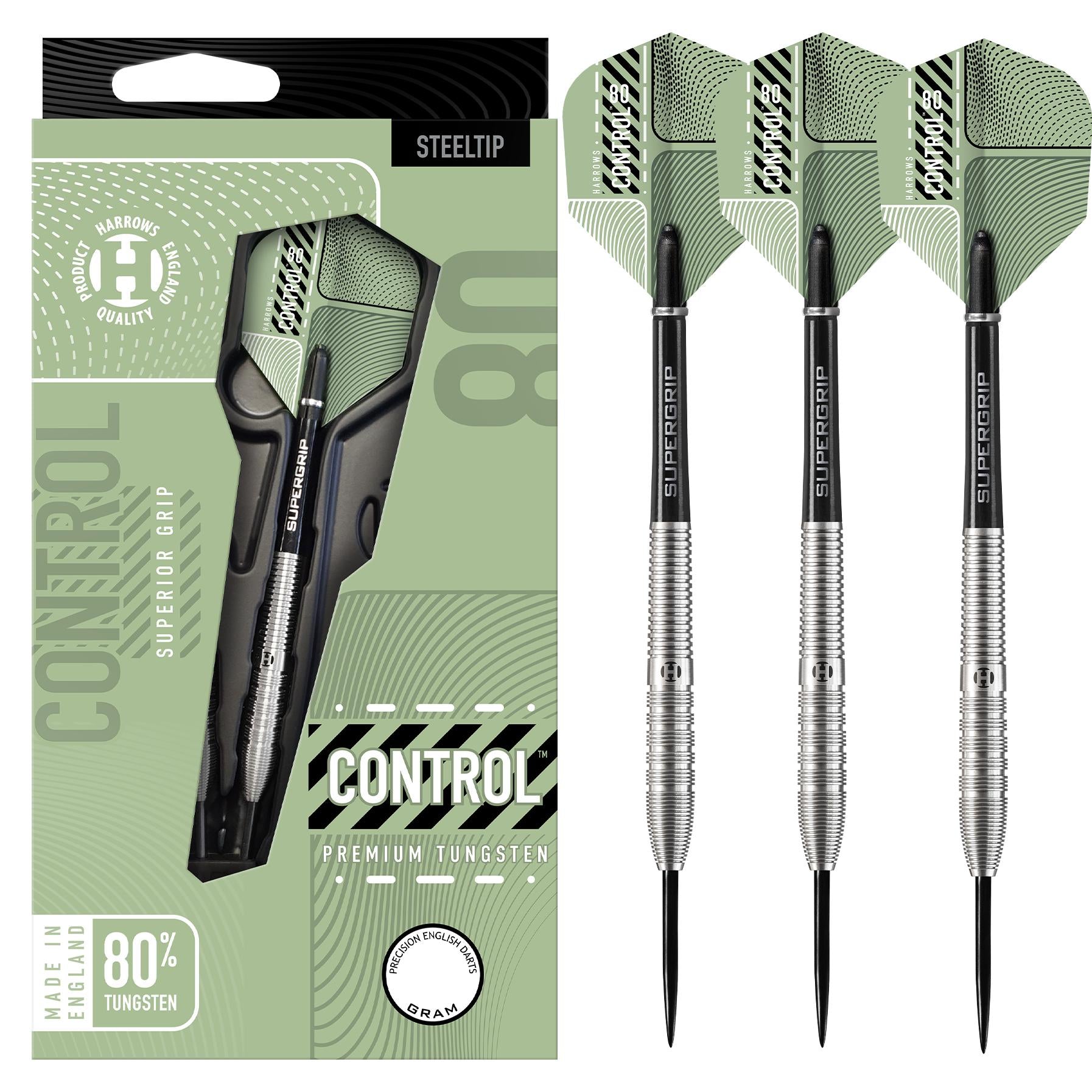 harrows-control-80-tapered-fl-chettes-pointe-acier image 1