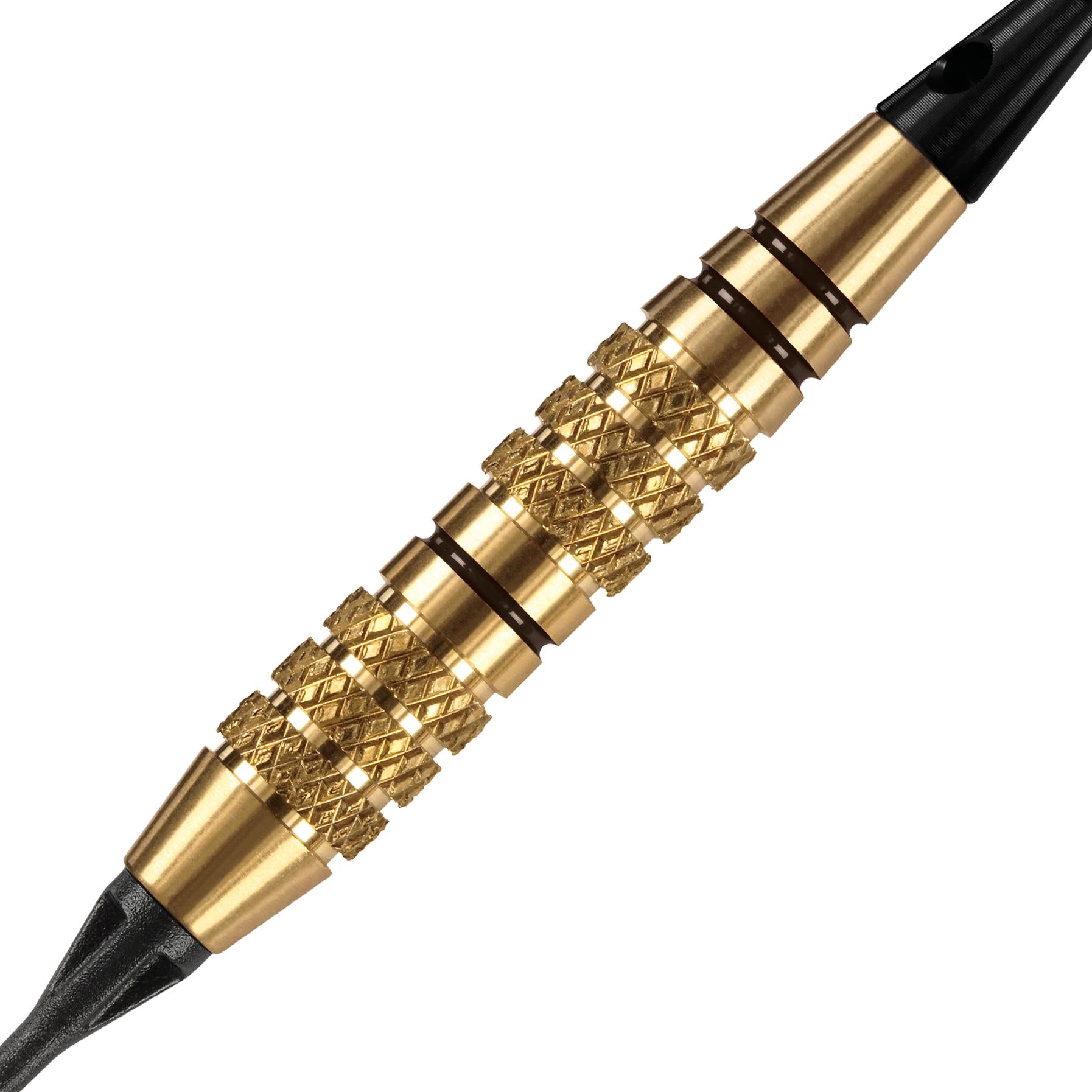 harrows-corsair-black-fl-chettes-pointe-souple-soft-tip-laiton image 2