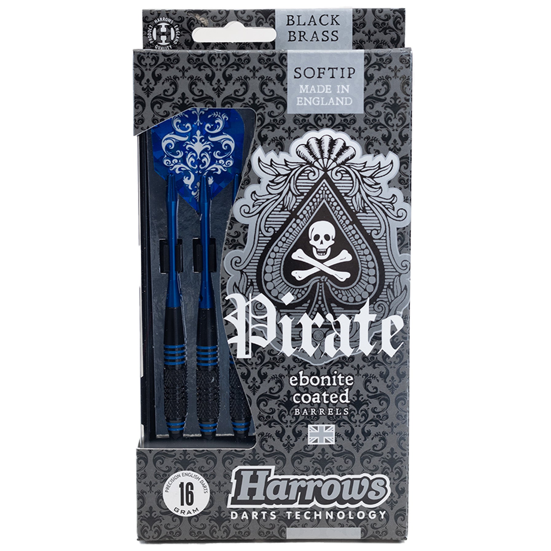 harrows-pirate-blue-fl-chettes-pointe-souple image 4