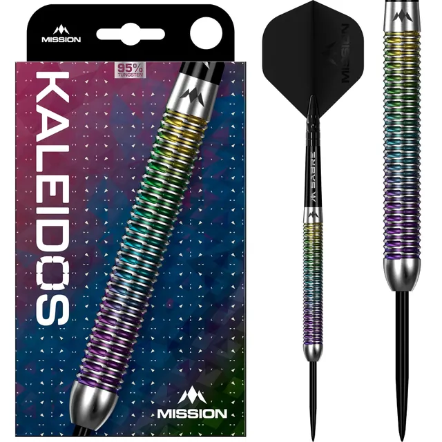 mission-darts-kaleidos-steel-tip-95-tungst-ne-21g-23g-25g image 1
