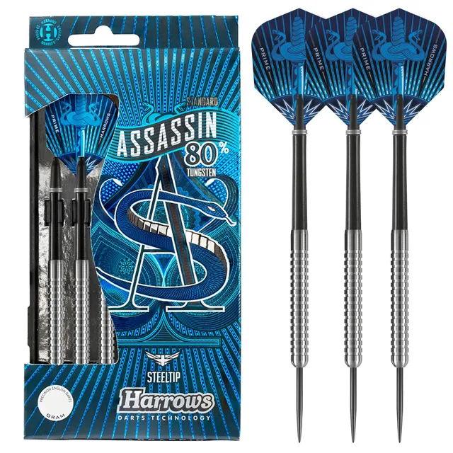 harrows-assassin-80-20gr-fl-chettes-pointe-acier image 1