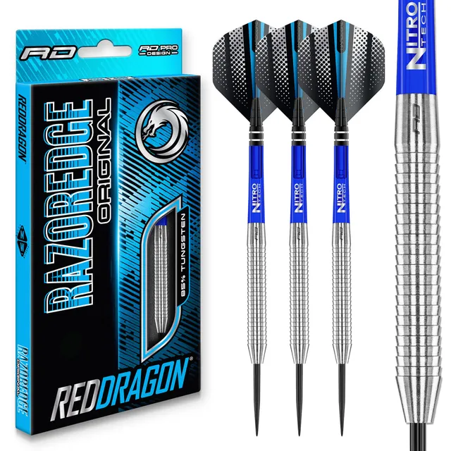 red-dragon-darts-razor-edge-original-jeu-de-fl-chettes-pointe-acier image 1
