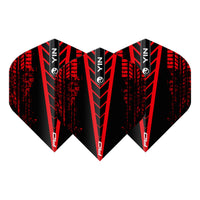 red-dragon-darts-yin-yang-noir-rouge-standard-ailettes-de-fl-chettes image 6