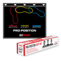 red-dragon-darts-champions-tapis-de-fl-chettes-compact-placement image 2