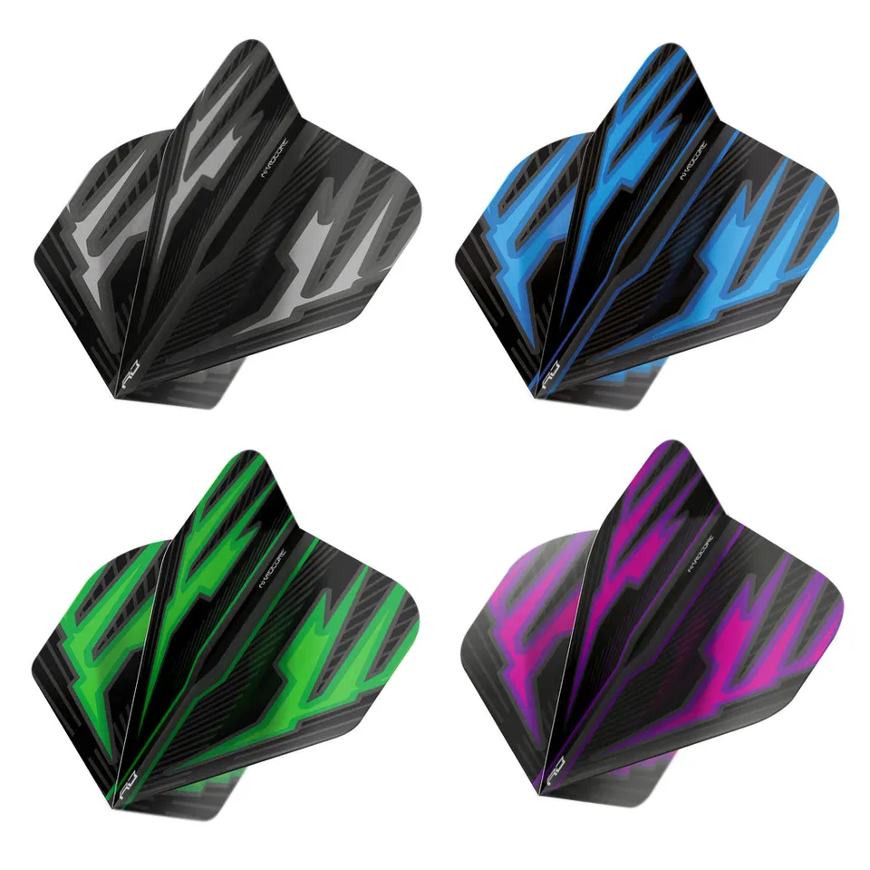 red-dragon-darts-hardcore-flights-selection-pack-8-4-sets image 1