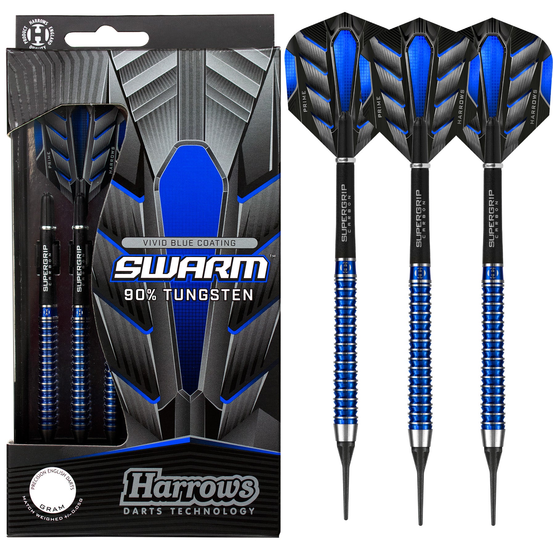 harrows-swarm-90-fl-chettes-pointe-souple-soft-tip image 1