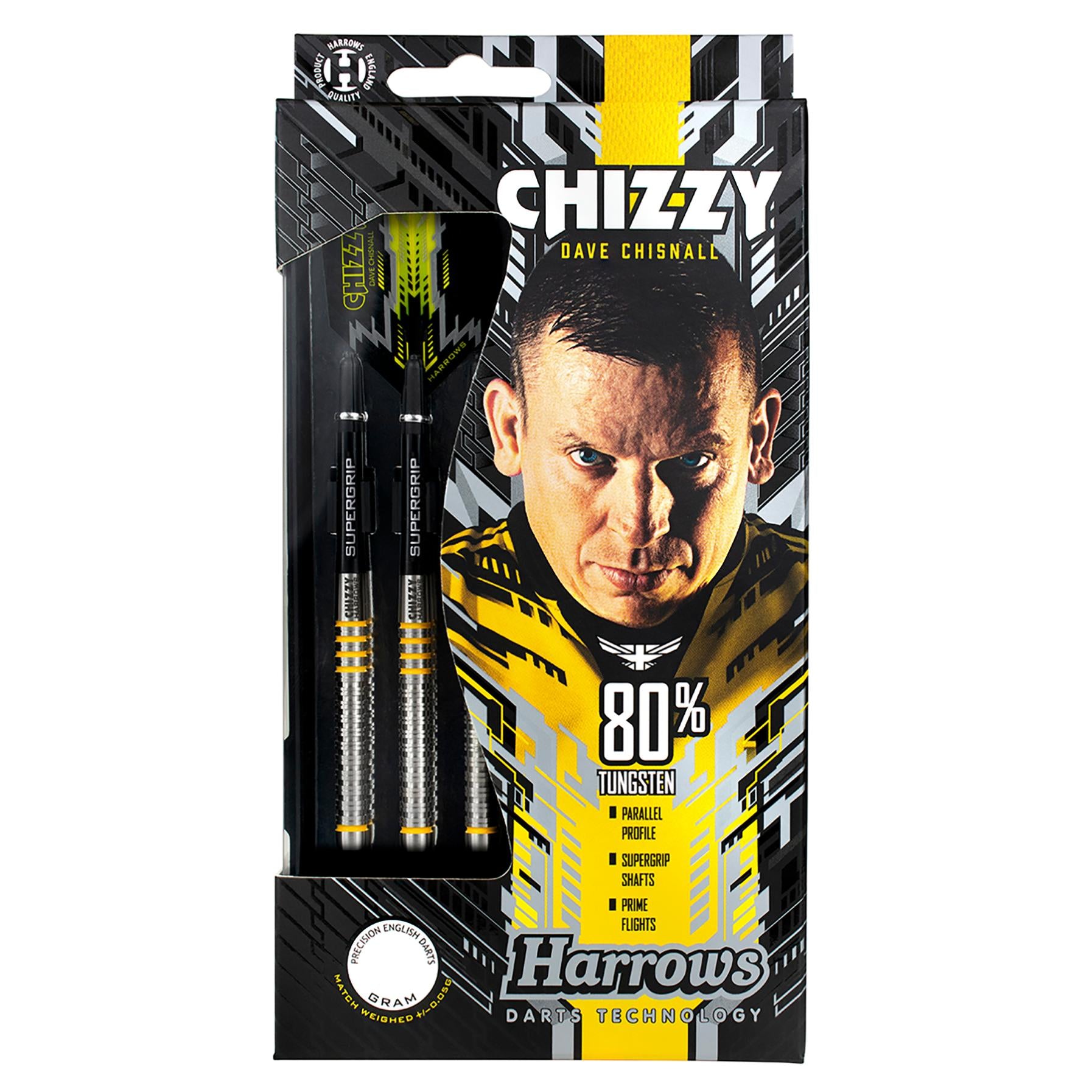 harrows-chizzy-80-tungst-ne-steel-tip-dave-chisnall-jeu-de-3 image 5