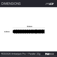 red-dragon-darts-amberjack-pro-1-fl-chettes-acier-22g-26g image 7