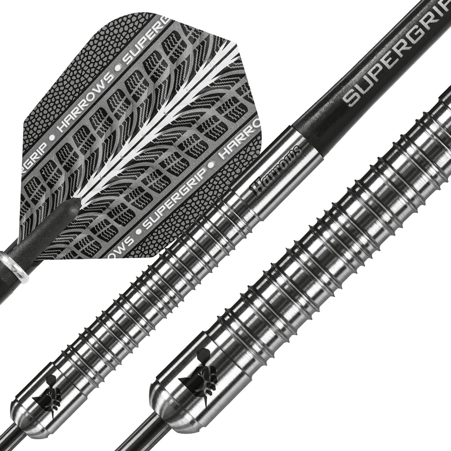 harrows-supergrip-90-tungst-ne-fl-chettes-pointe-acier image 3