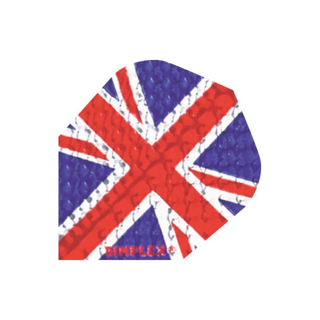 harrows-dimplex-union-jack-flight-4004-lot-de-3-ailettes image 1