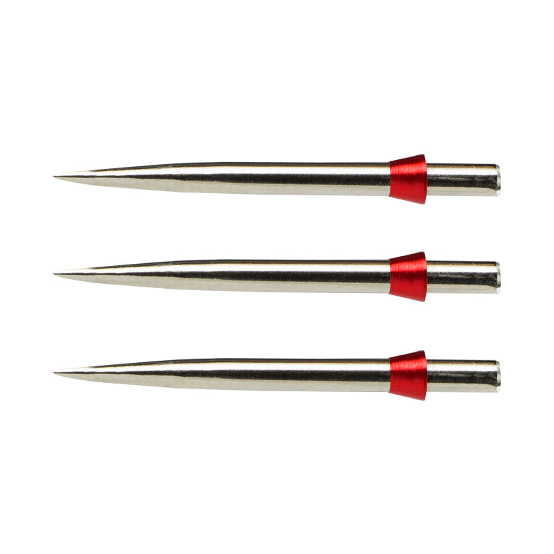 red-dragon-specialist-silver-effect-standard-32mm-red-trident-pointes-de-fl-chet image 1