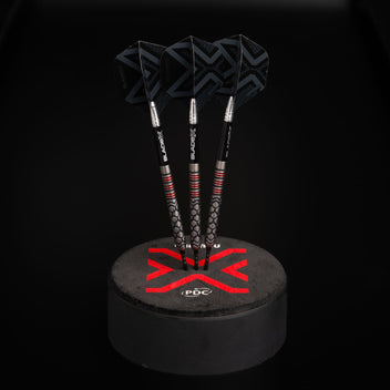 winmau-blade-x-prism-delta-metallic-black-ailettes-standard-lot-de-3 image 5