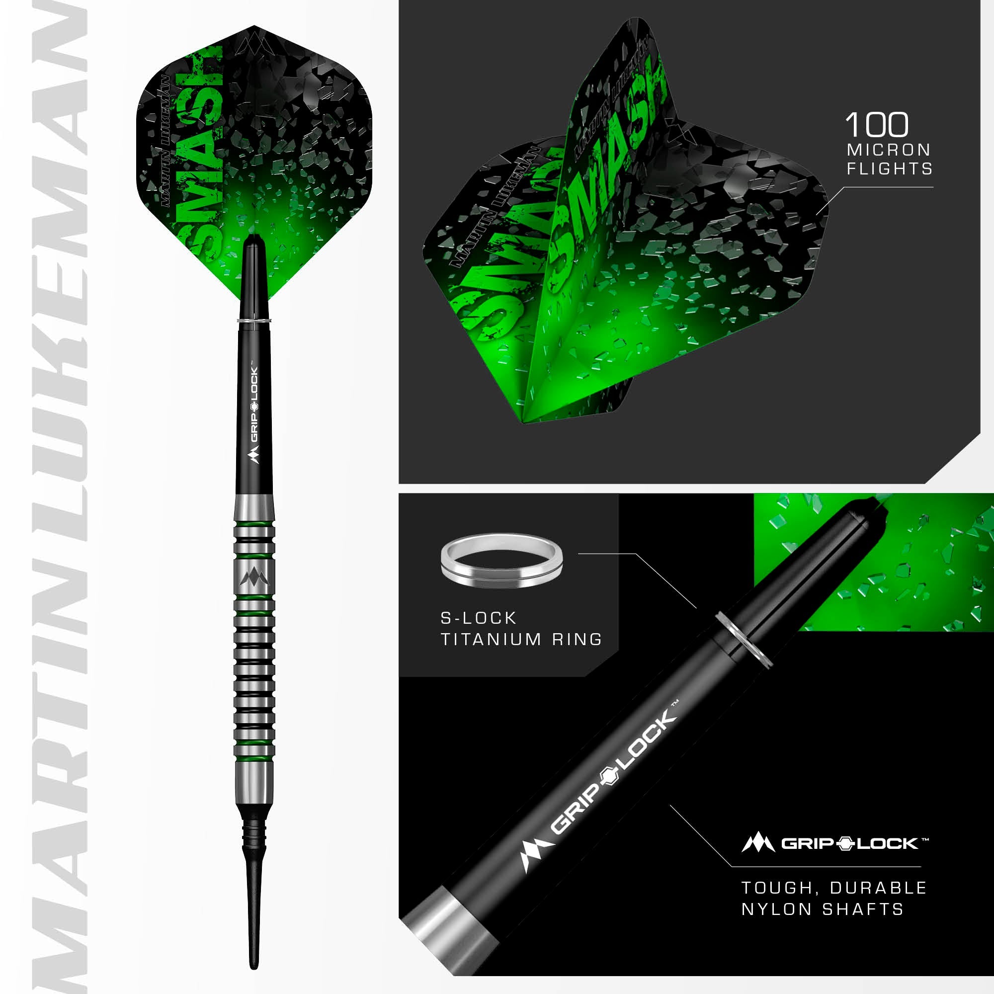 mission-darts-martin-lukeman-fl-chettes-soft-tip-black-green-20-g image 7
