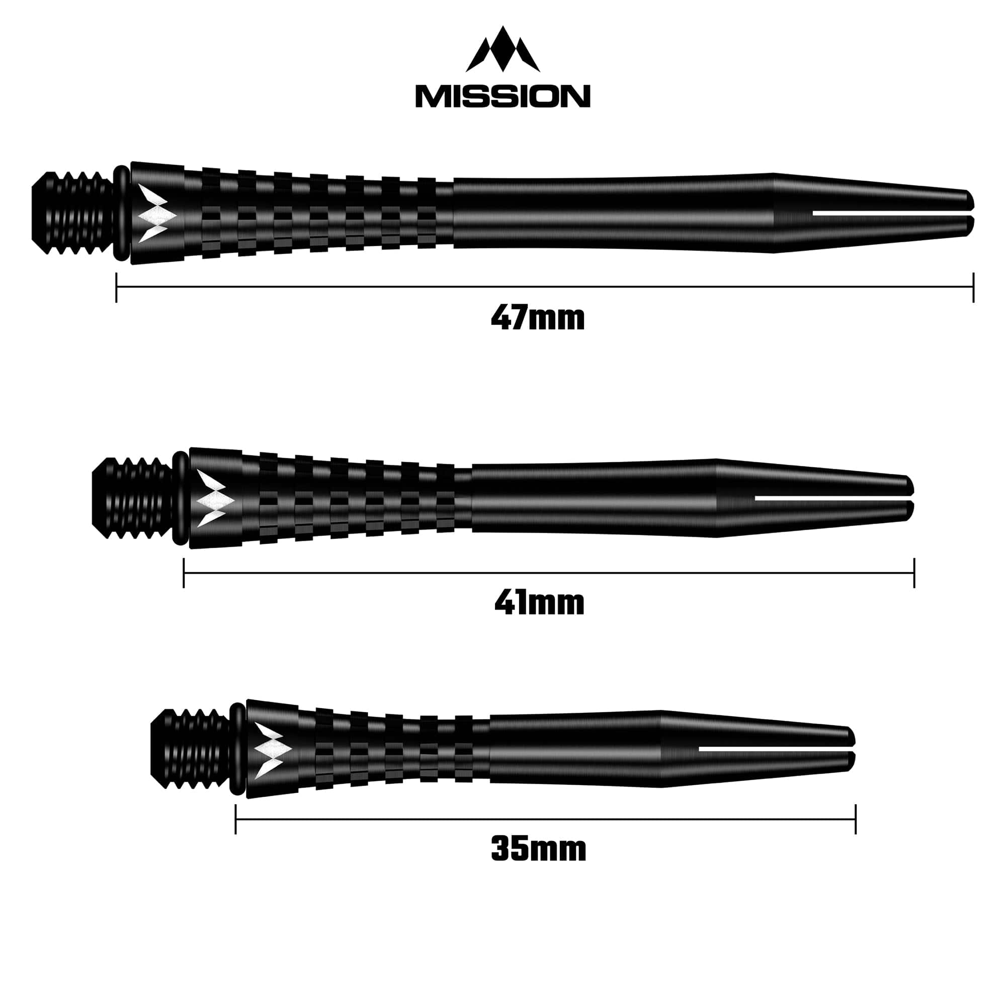 mission-darts-atom13-tiges-aluminium-noir image 6