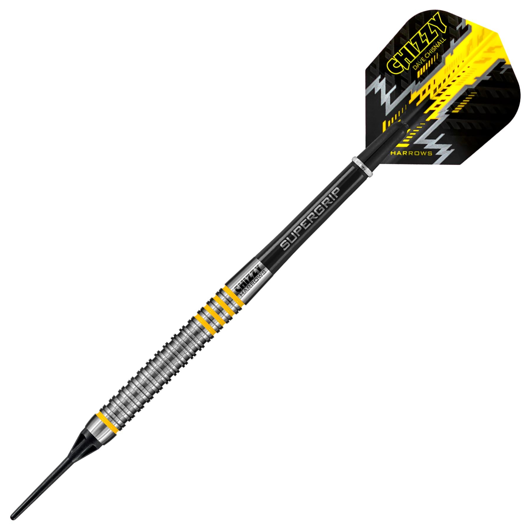 harrows-chizzy-80-fl-chettes-pointe-souple-soft-tip-dave-chisnall image 4