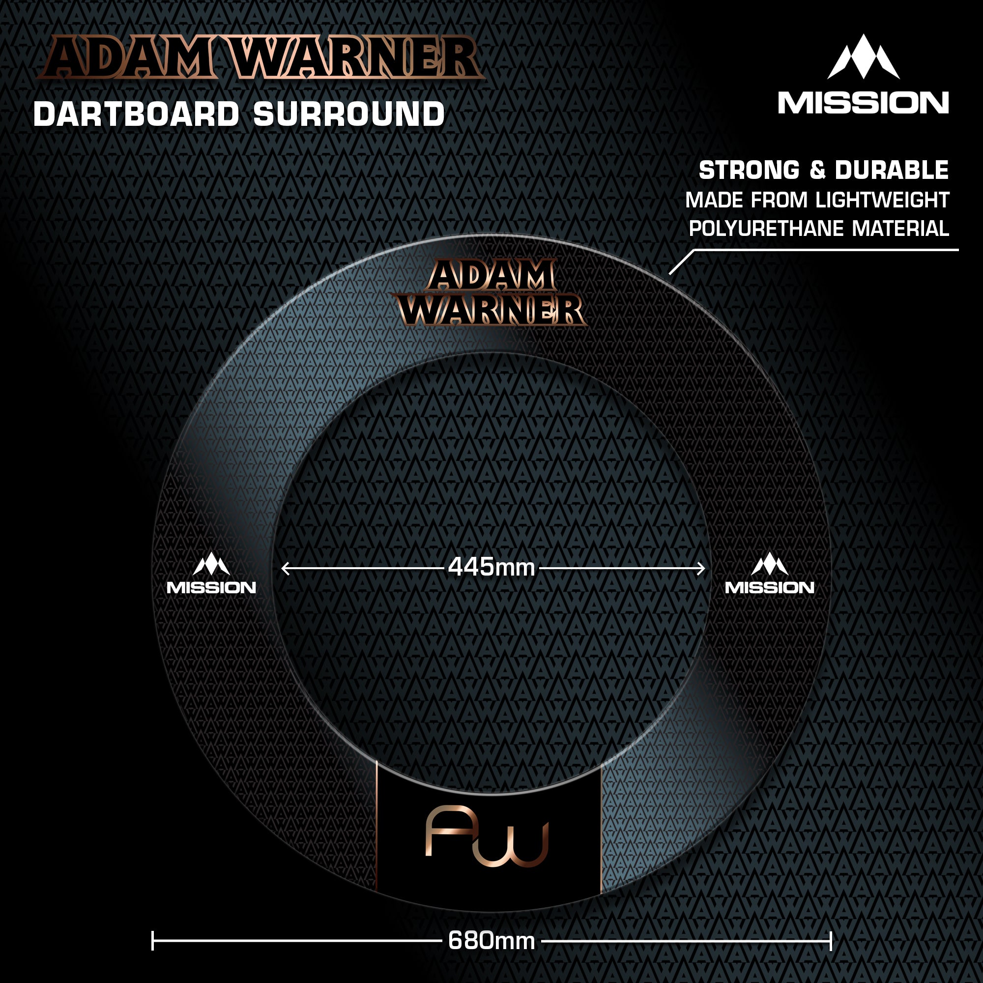 mission-adam-warner-contour-cible-fl-chettes-surround-polym-re image 4