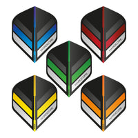 red-dragon-darts-hardcore-stripes-flights-selection-pack-15-ailettes image 2
