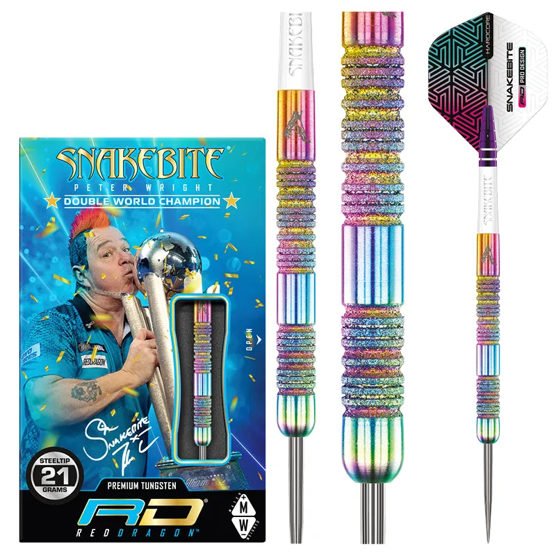 red-dragon-darts-peter-wright-diamond-fusion-spectron-s-e-fl-chettes-acier image 1