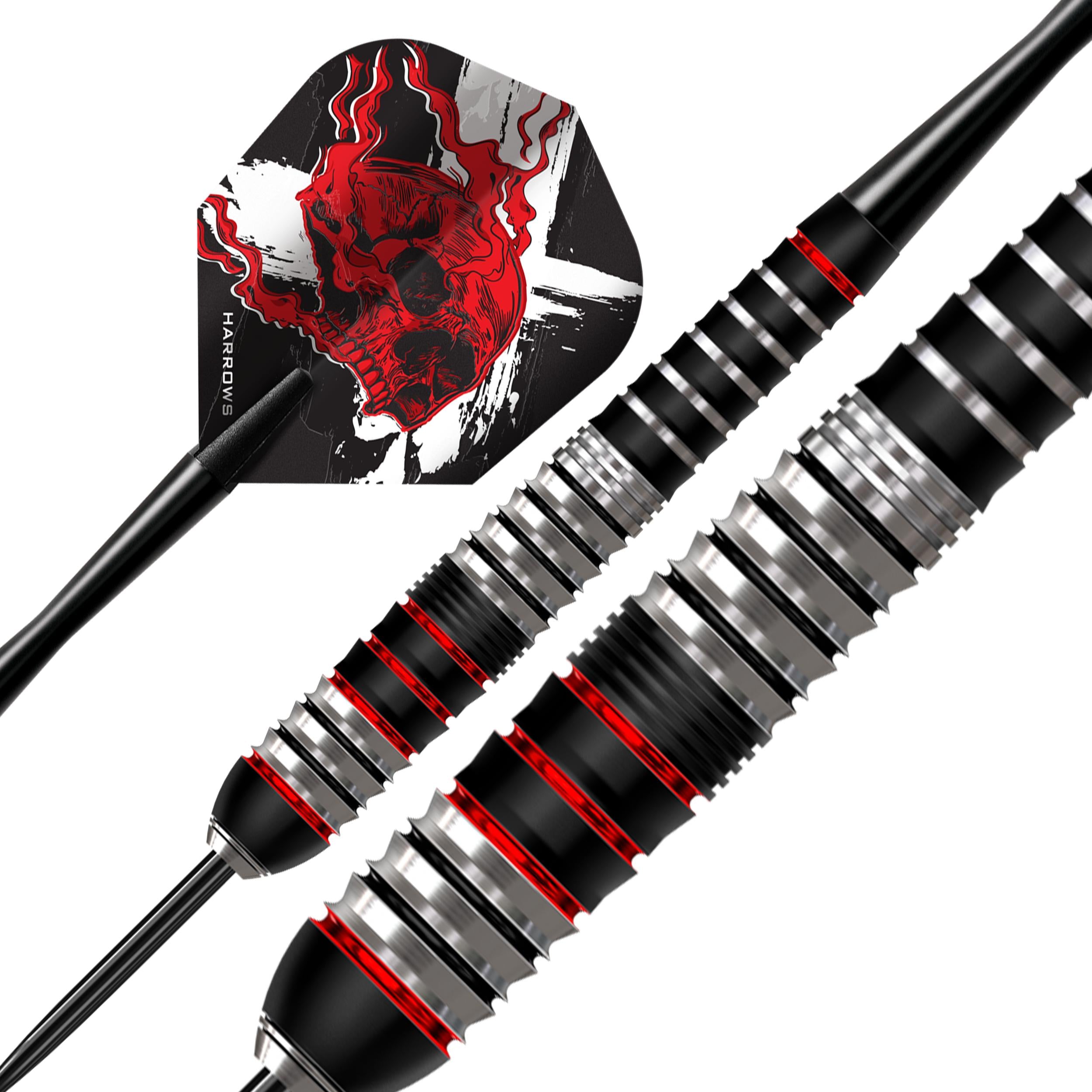 harrows-heavy-metal-ryan-searle-fl-chettes-pointe-acier-inoxydable image 2