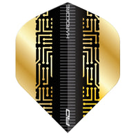 red-dragon-hardcore-premium-gold-black-maze-standard-ailettes-100-microns image 3