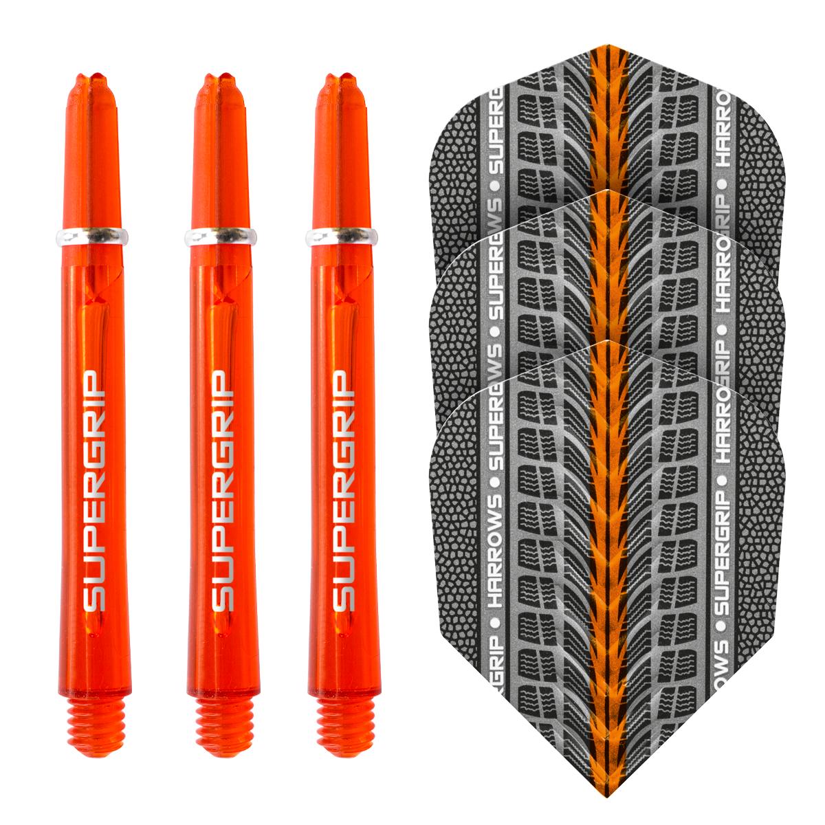 harrows-twin-packs-duo-tiges-supergrip-ailettes-100-microns image 2