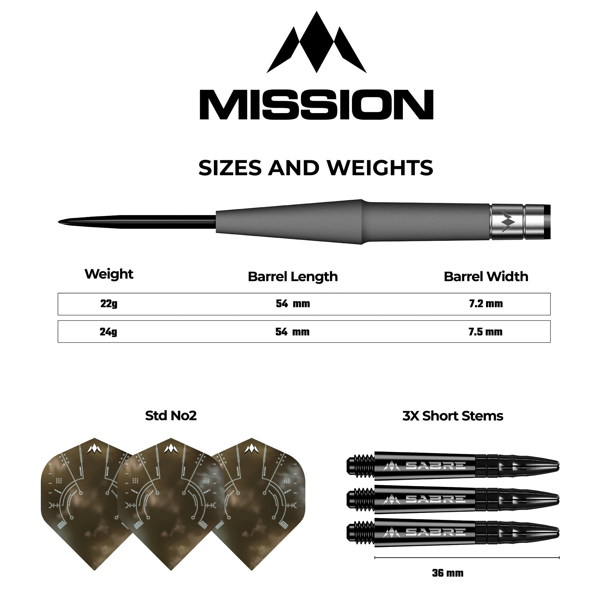 mission-darts-saturn-hyperion-fl-chettes-steel-tip-90-tungst-ne image 5