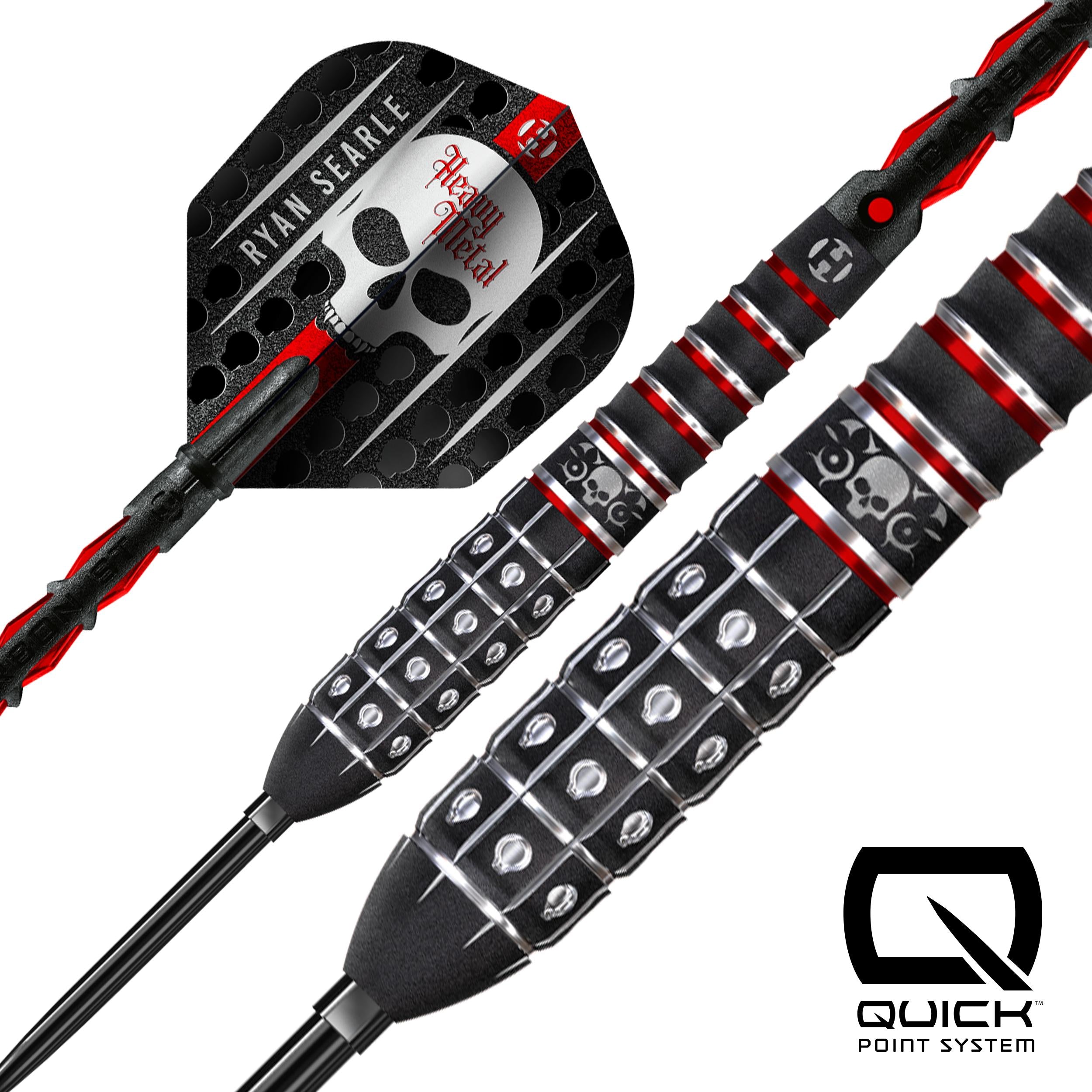 harrows-ryan-searle-series-3-90-quick-point-fl-chettes-steel-tip-pro image 2