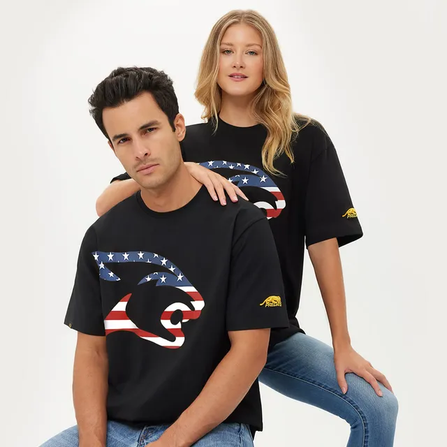 predator-og-cat-head-flag-t-shirt-billard-100-coton image 1