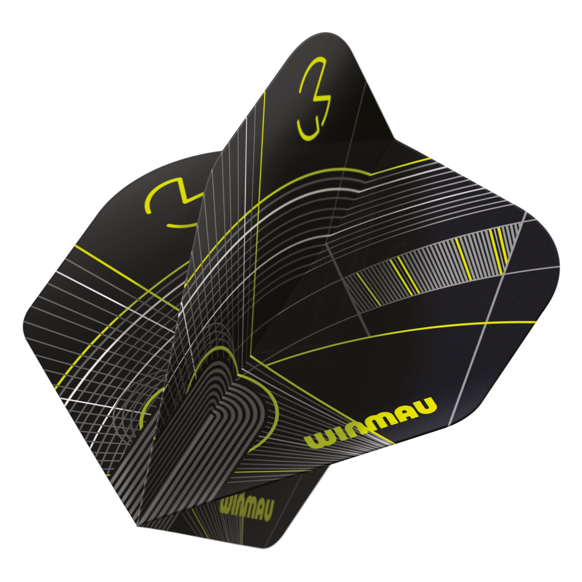 winmau-prism-delta-mvg-black-and-green-ailettes-2 image 1