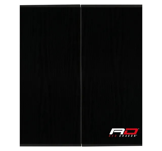 red-dragon-darts-deluxe-armoire-pour-cible-de-fl-chettes-noire image 1