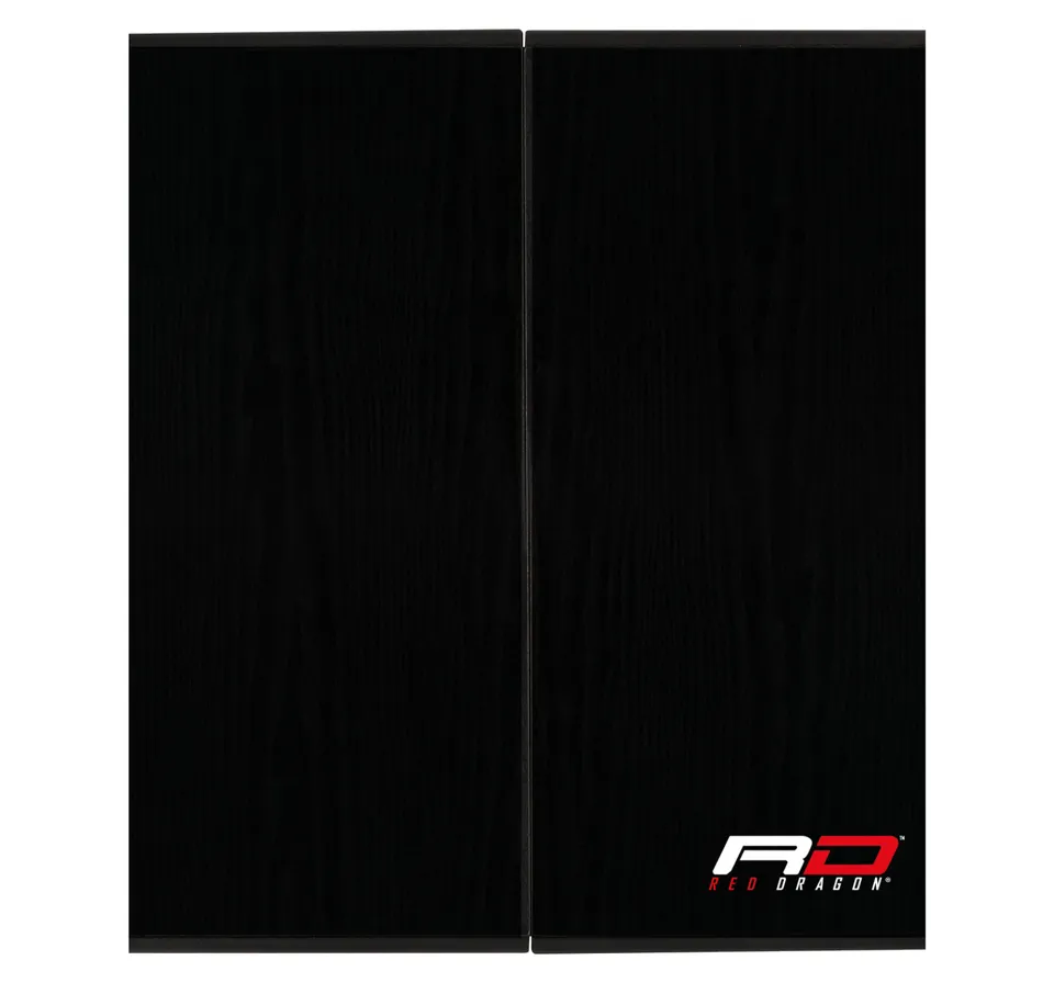 red-dragon-darts-deluxe-armoire-pour-cible-de-fl-chettes-noire image 1