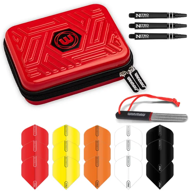 red-dragon-darts-champion-of-champions-player-set-kit-accessoires-fl-chettes image 1