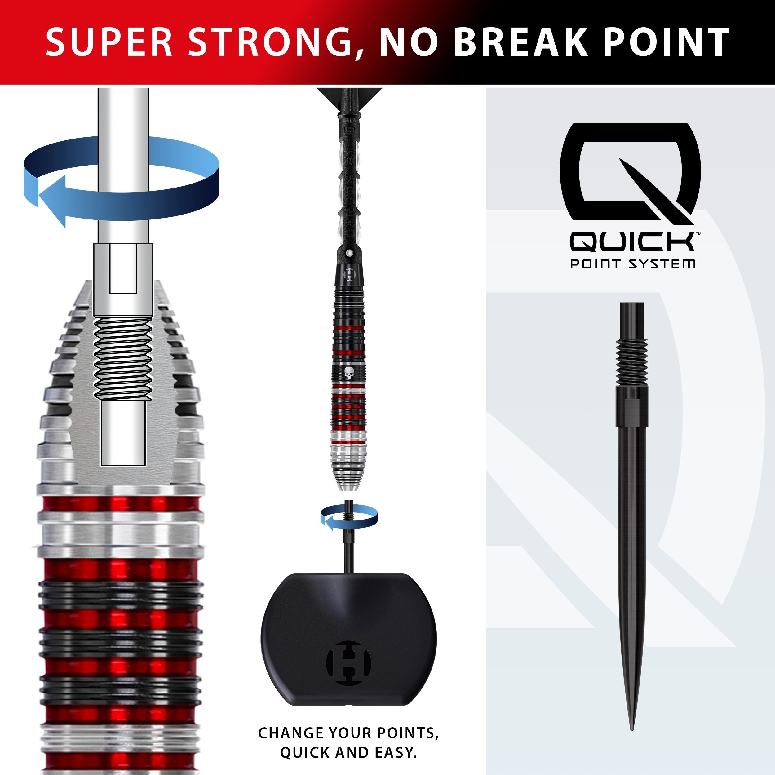harrows-ryan-searle-series-2-fl-chettes-pointe-acier-90-tungst-ne-quick-point image 3