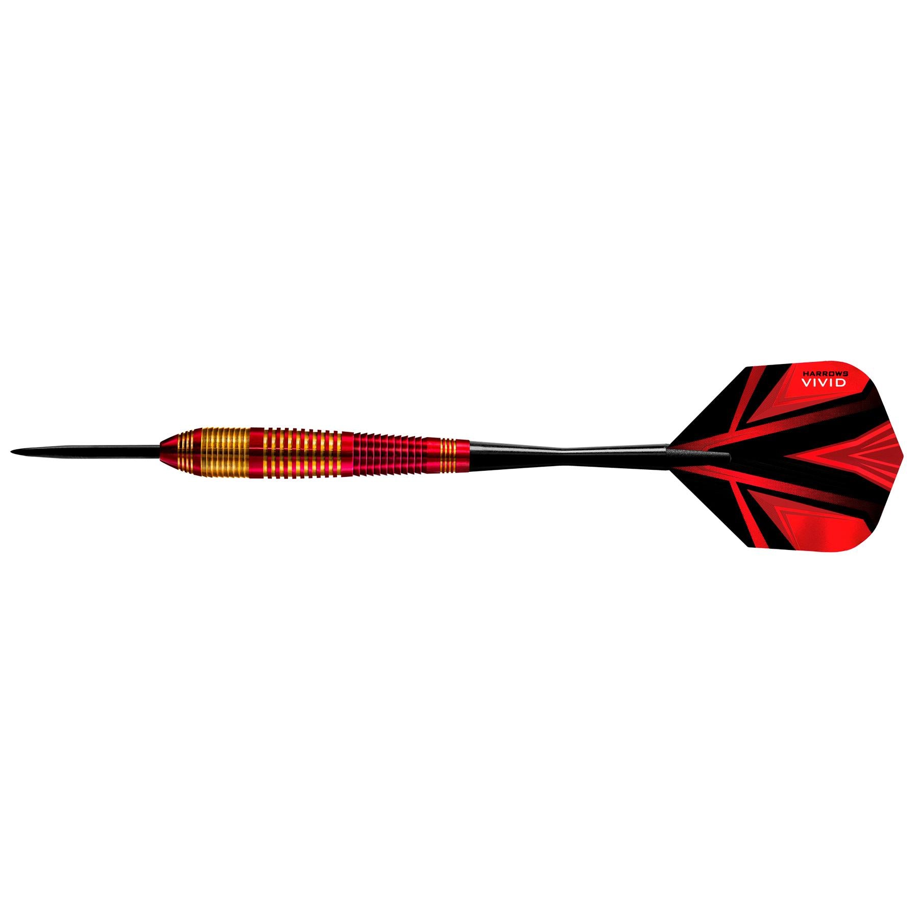 harrows-vivid-brass-rouge-fl-chettes-pointe-acier image 6