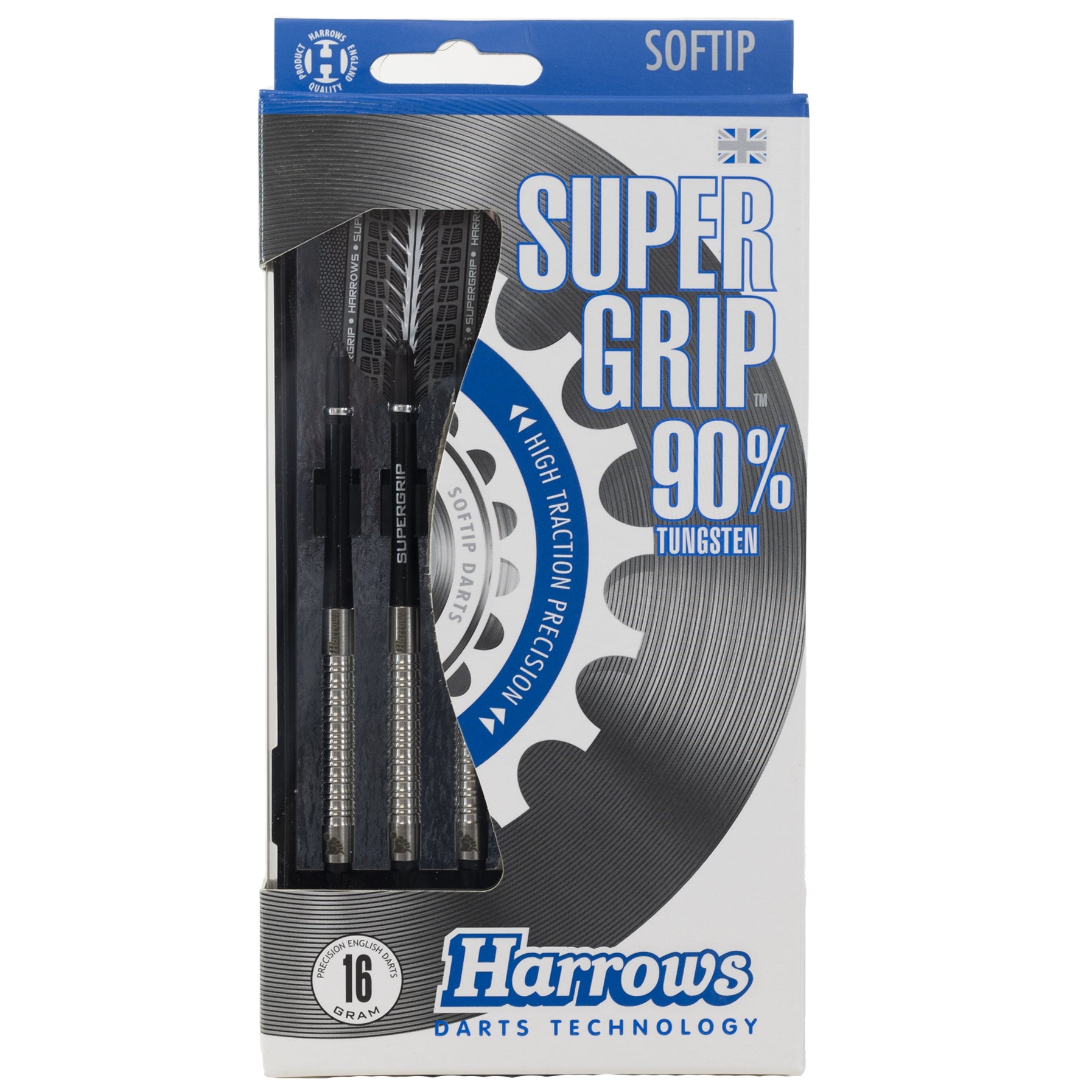 harrows-supergrip-90-soft-tip-darts-fl-chettes-pointe-souple image 4