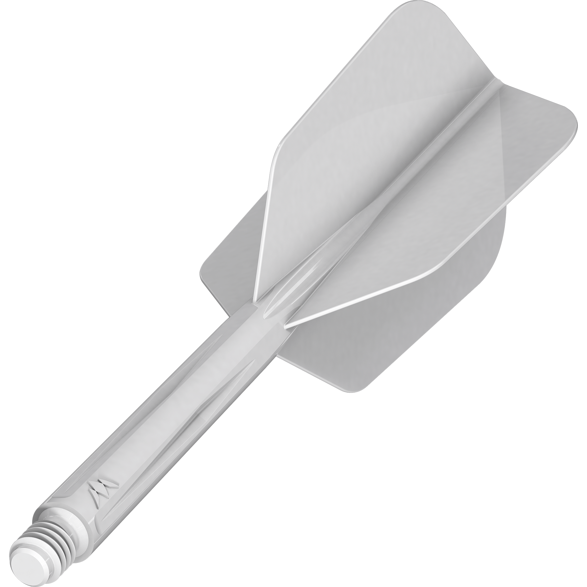 mission-darts-force-90-syst-me-vol-e-et-tige-moul-e-blanc-slim-medium image 2