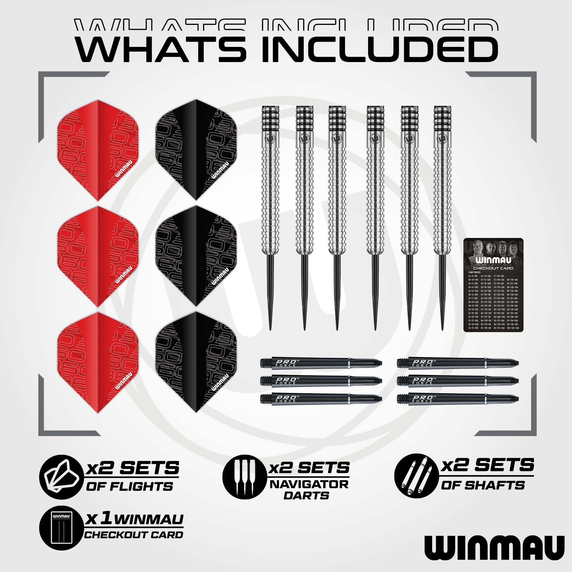 winmau-blade-360-surround-set-cible-pdc-triple-core-entourage image 3