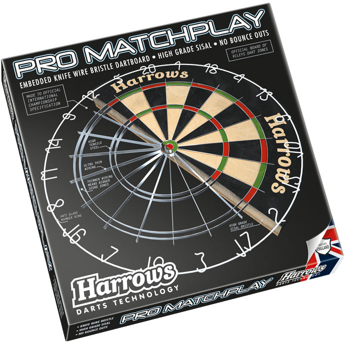 harrows-pro-matchplay-cible-bristle-professionnelle image 2