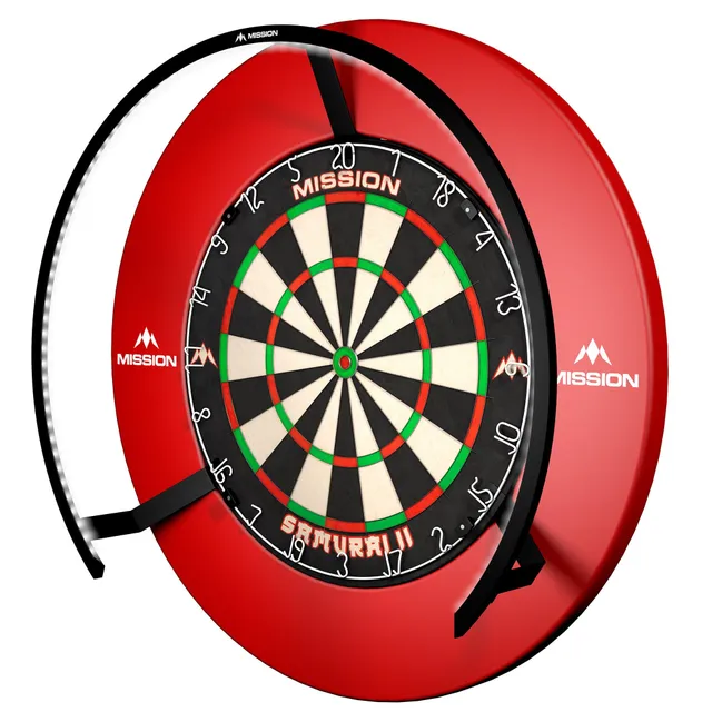 mission-darts-torus-270-clairage-cible-fl-chettes-blanc-vif image 1