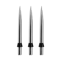red-dragon-darts-specialist-pointes-silver-effect-32-mm-avec-trident-noir image 2