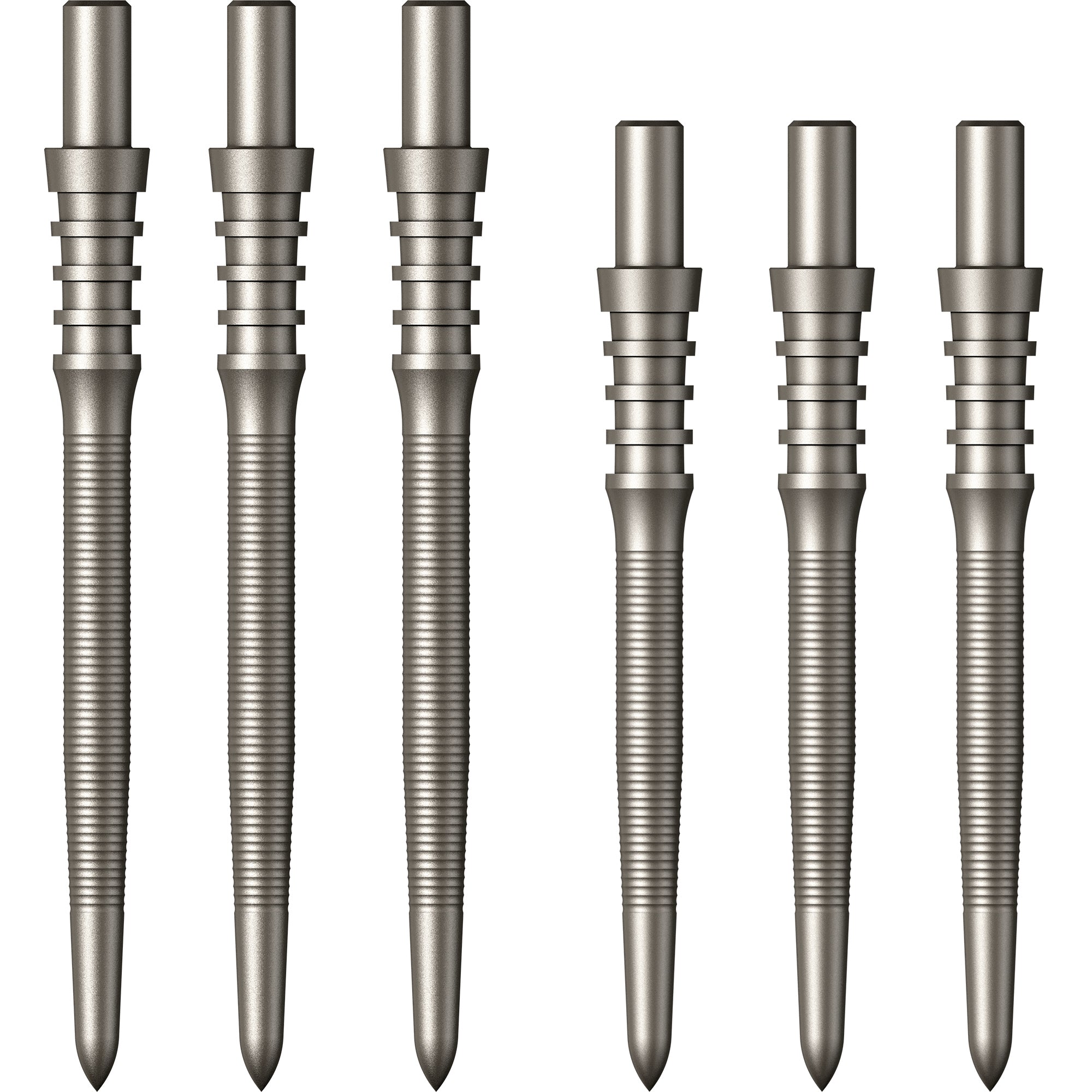 mission-darts-sniper-micro-grip-pointes-acier-de-rechange-argent-28mm-32mm image 1