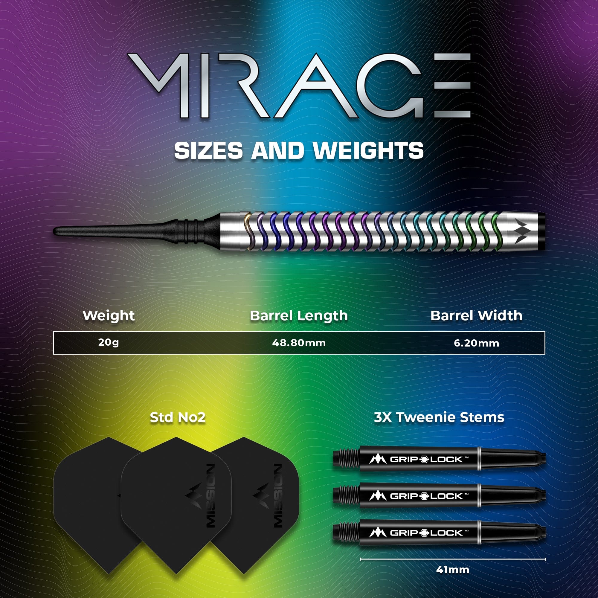 mission-darts-mirage-fl-chettes-soft-tip-90-tungst-ne-20g image 5