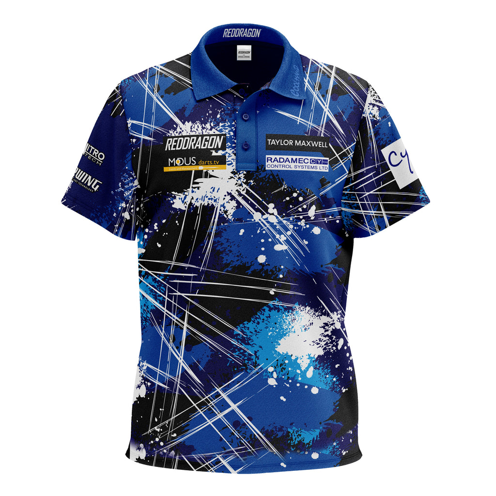 red-dragon-darts-luke-humphries-world-champion-tour-polo image 1