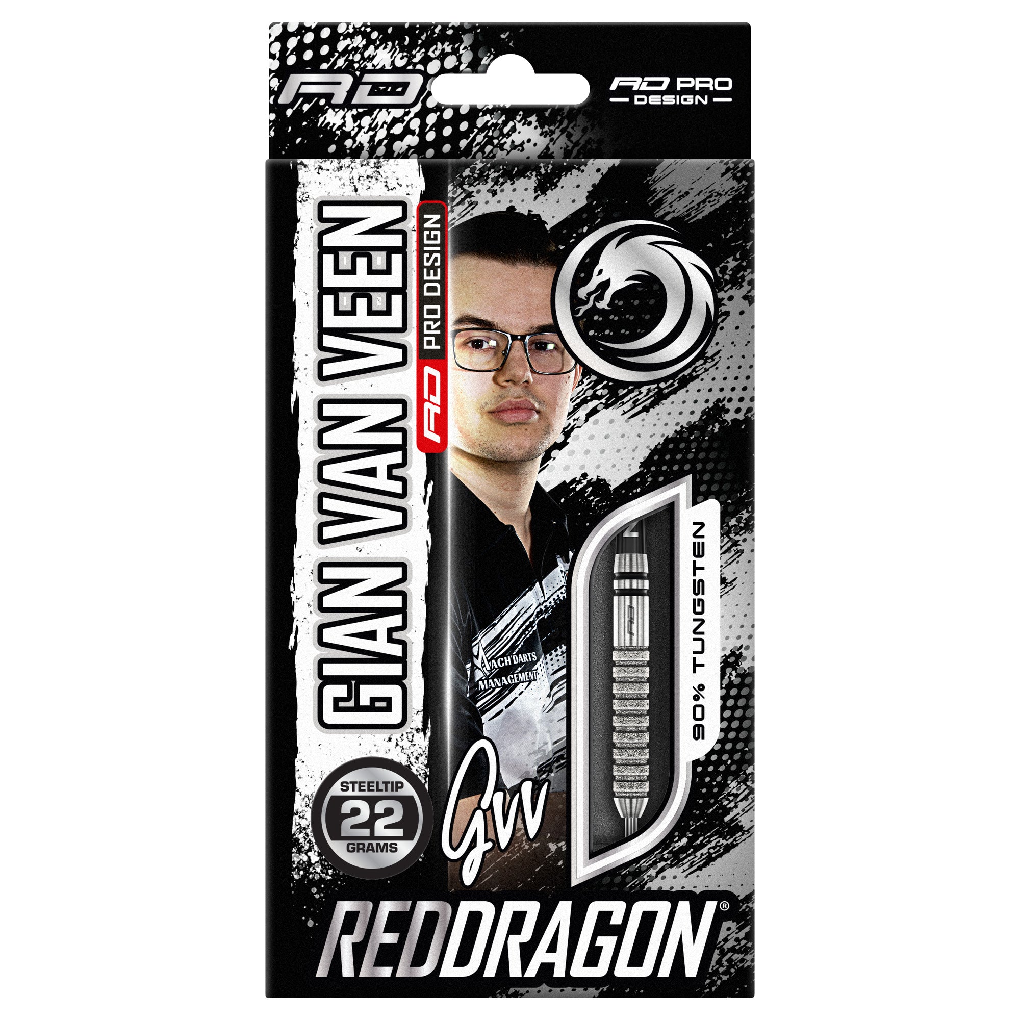 red-dragon-darts-gian-van-veen-tour-edition-sign-e-fl-chettes-90-tungst-ne image 7