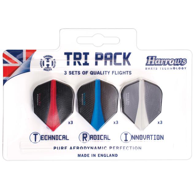 harrows-tri-pack-ailettes-100-micron image 1